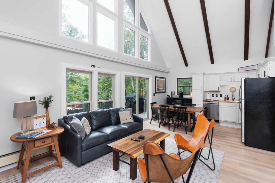 Kitchen and family room 