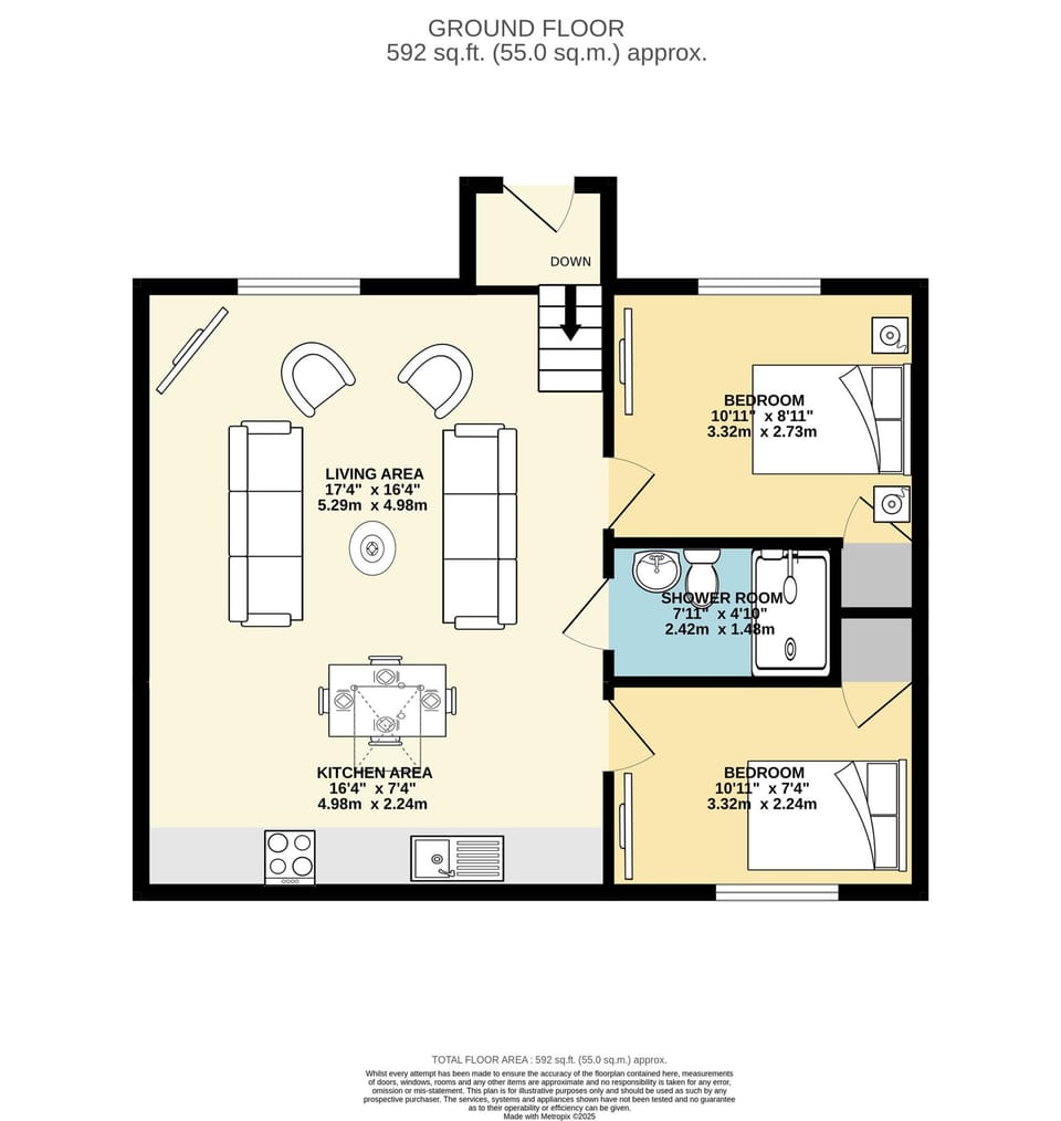 House | 2 bedrooms