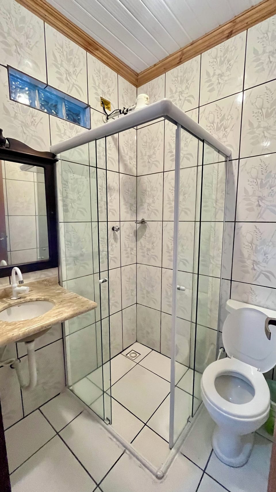 Comfort Room | Bathroom | Shower, rainfall showerhead, towels, soap