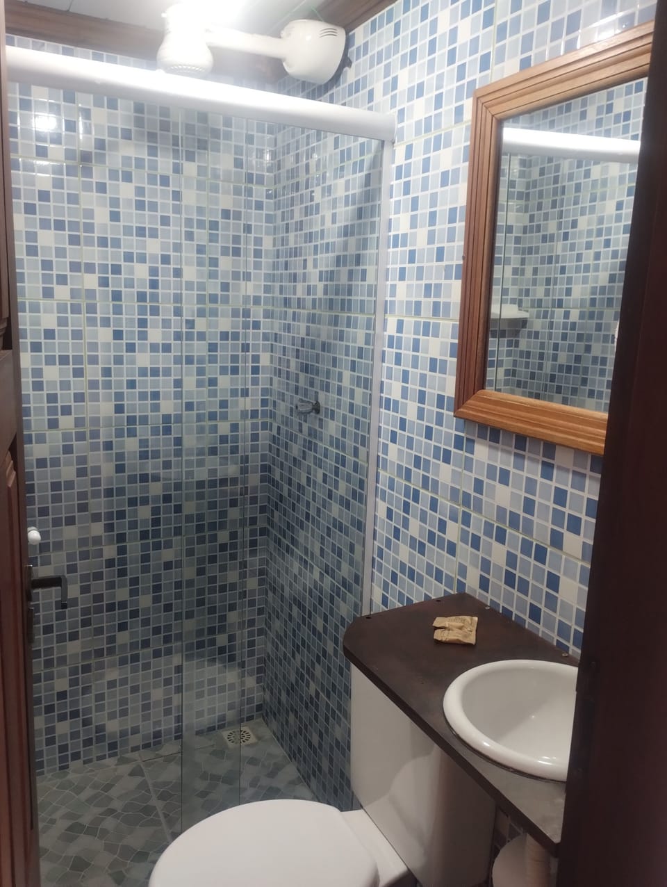 Towels, soap, toilet paper