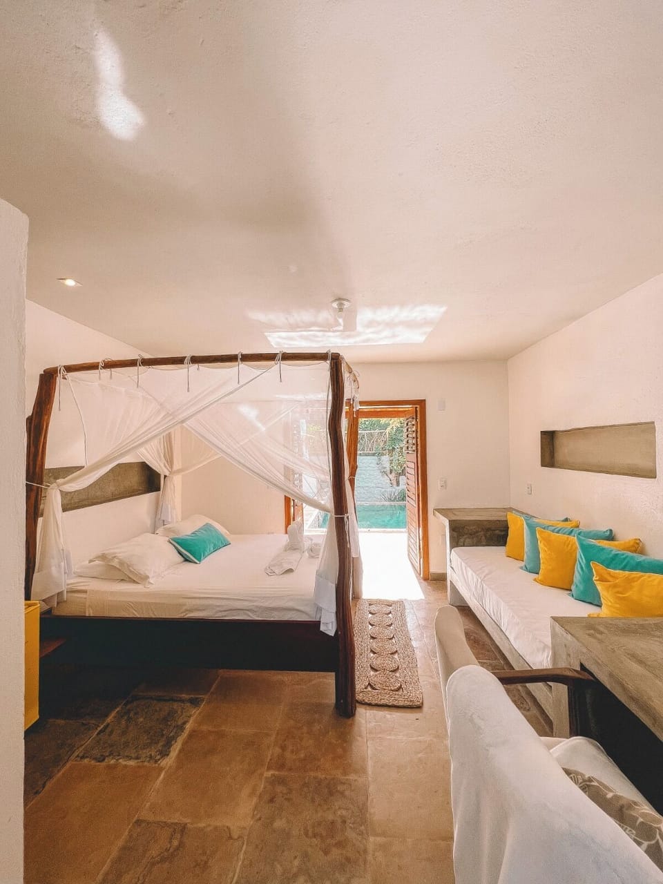 Comfort Triple Room, Pool View | Premium bedding, minibar, soundproofing, free WiFi