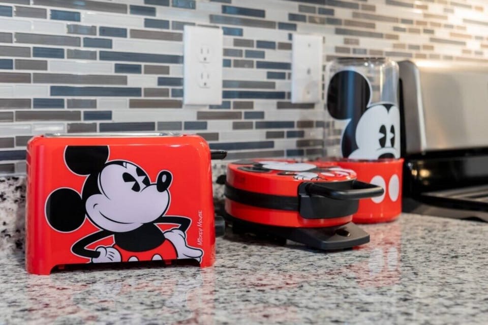 Toast with Mickey's face pressed into it? What a way to eat breakfast in the morning!
