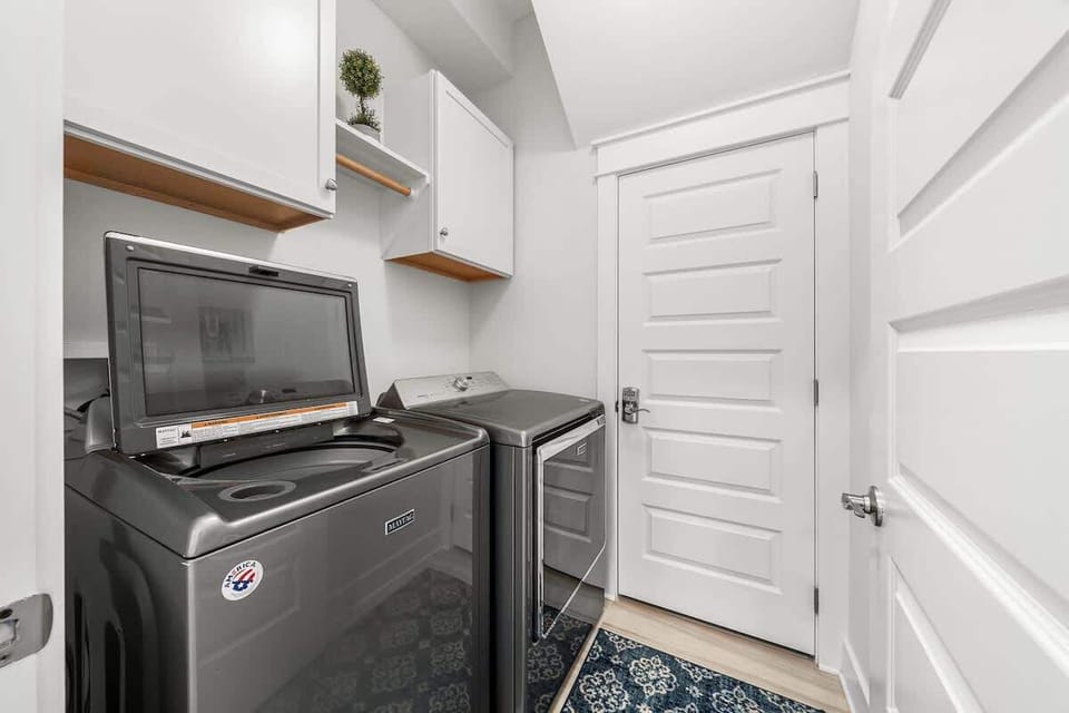 Main floor washer & dryer in the home.