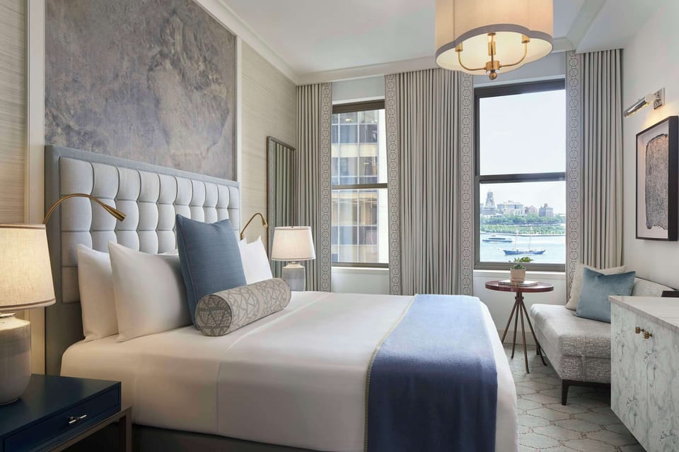 The Wall Street Hotel Harbor King Bedroom - New York City