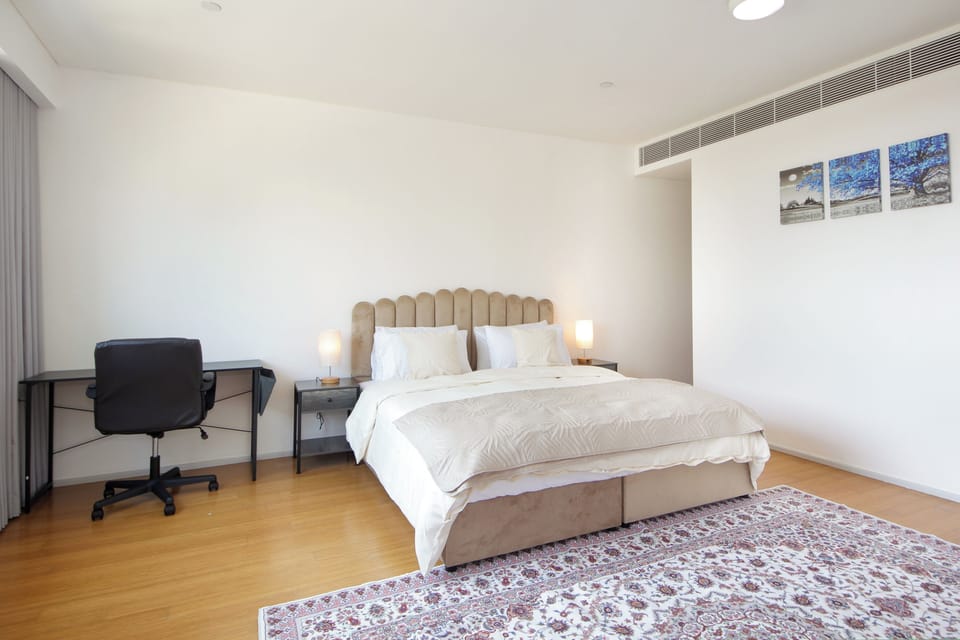 Apartment, City View | Laptop workspace, iron/ironing board, free WiFi