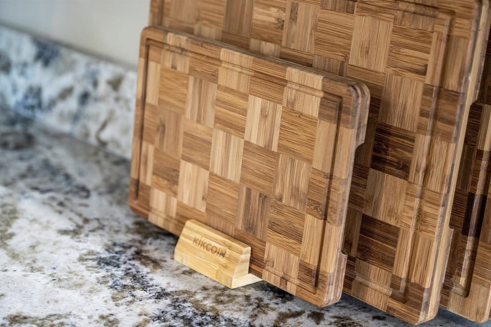 Quality cutting boards and cookware are provided so you can whip up meals with ease.