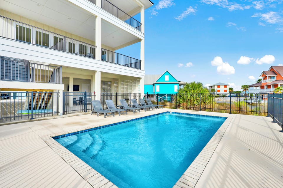 Featuring a private pool