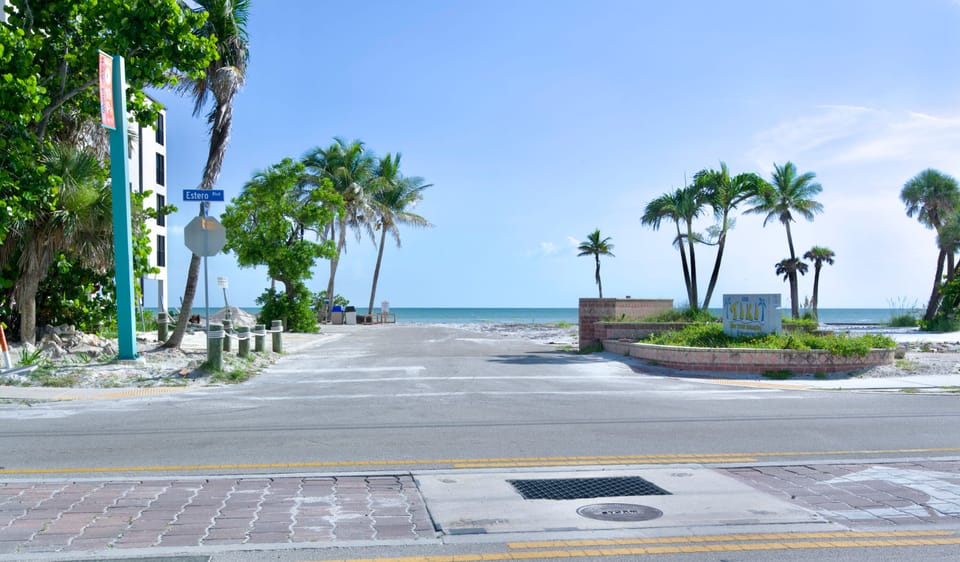 Steps from the beach