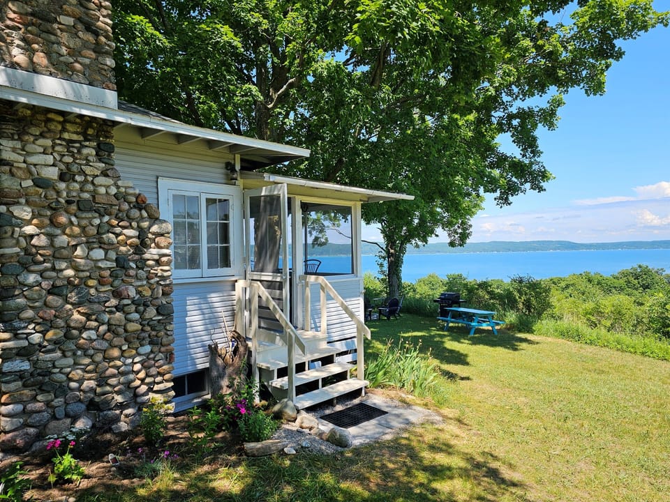 Entry and side yard