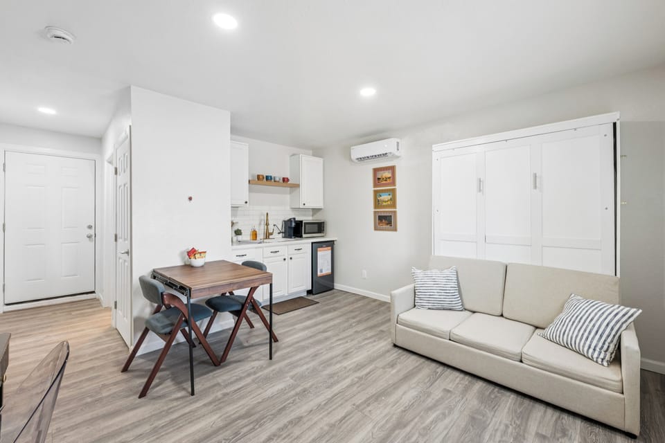 Compact yet comfortable—this studio has everything you need for a relaxing stay