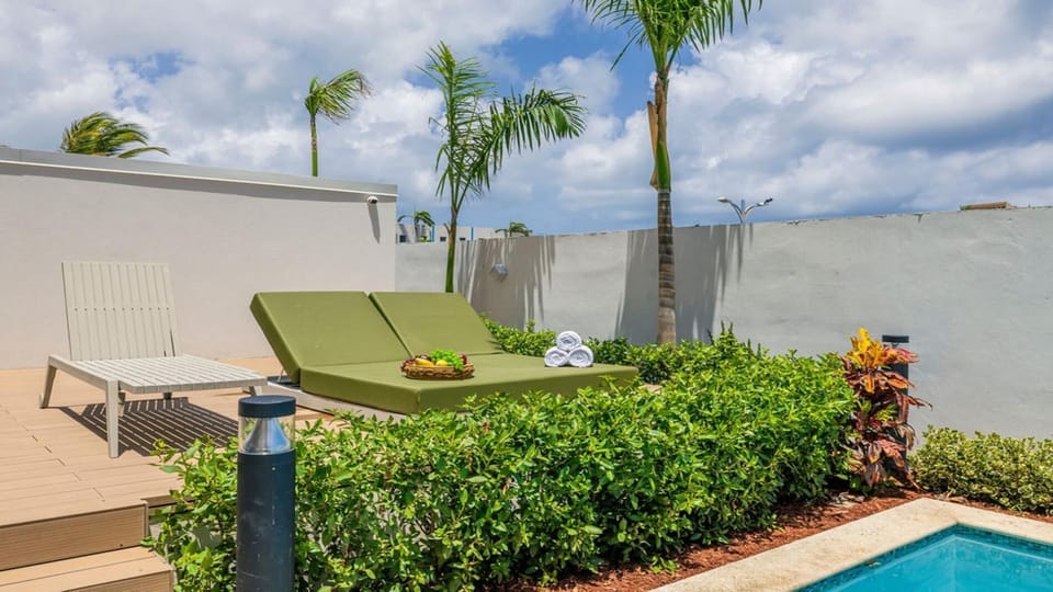 Our sparkling pool and comfortable sunbed loungers offer the ideal spot to unwind and soak up the sun.
