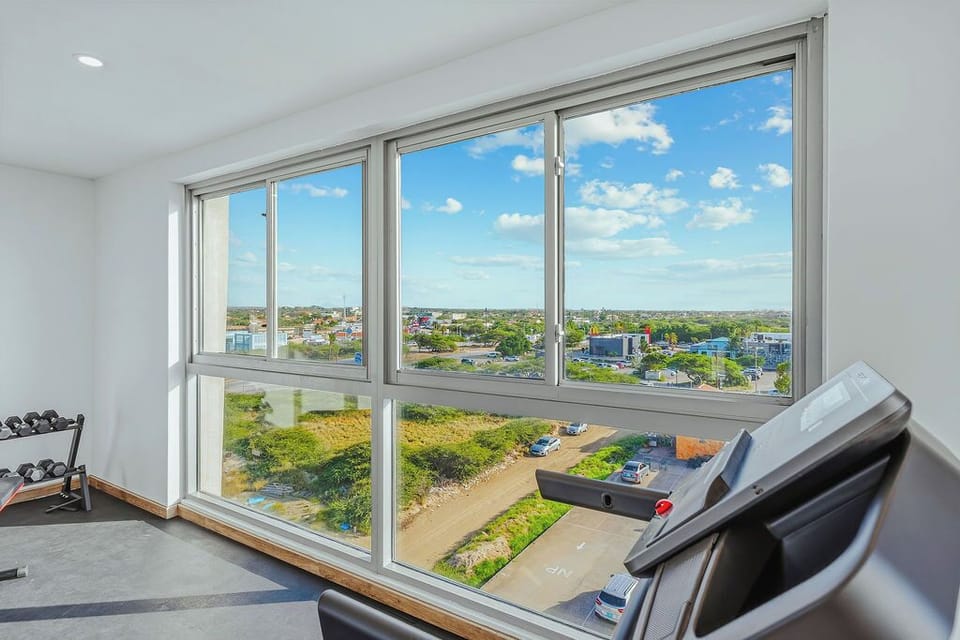 Stay on track during your stay with full access to our professional-grade shared fitness center. We have everything you need for a total body burn.