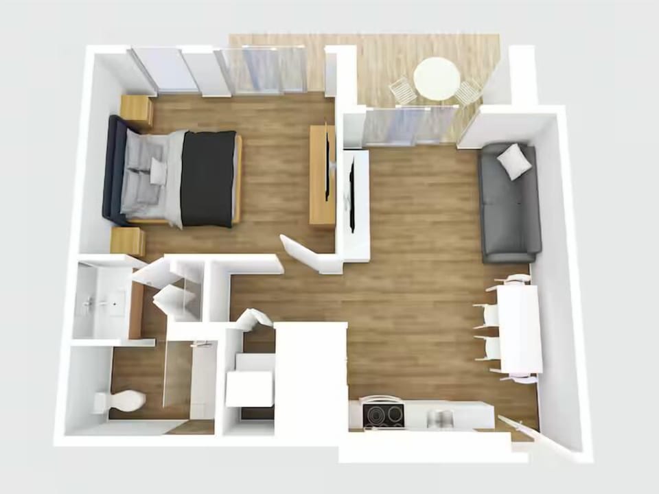 BRAND NEW 1BR Condo w/Pool, Patio, GYM @ PalmBeach (31063)