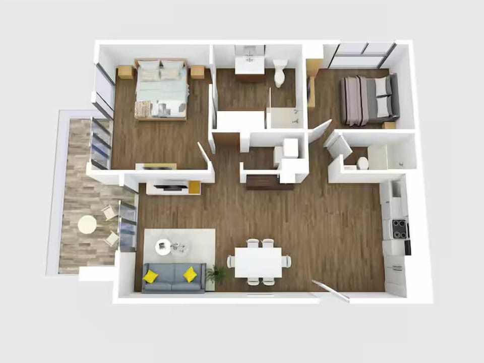 301 Beachside Residences
Floor Plan