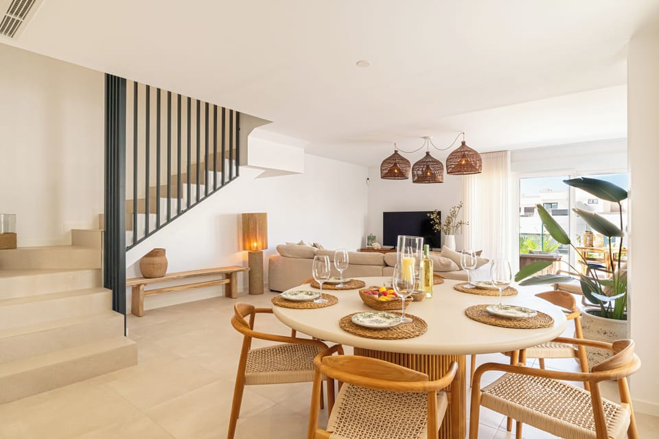 Living and dining room
