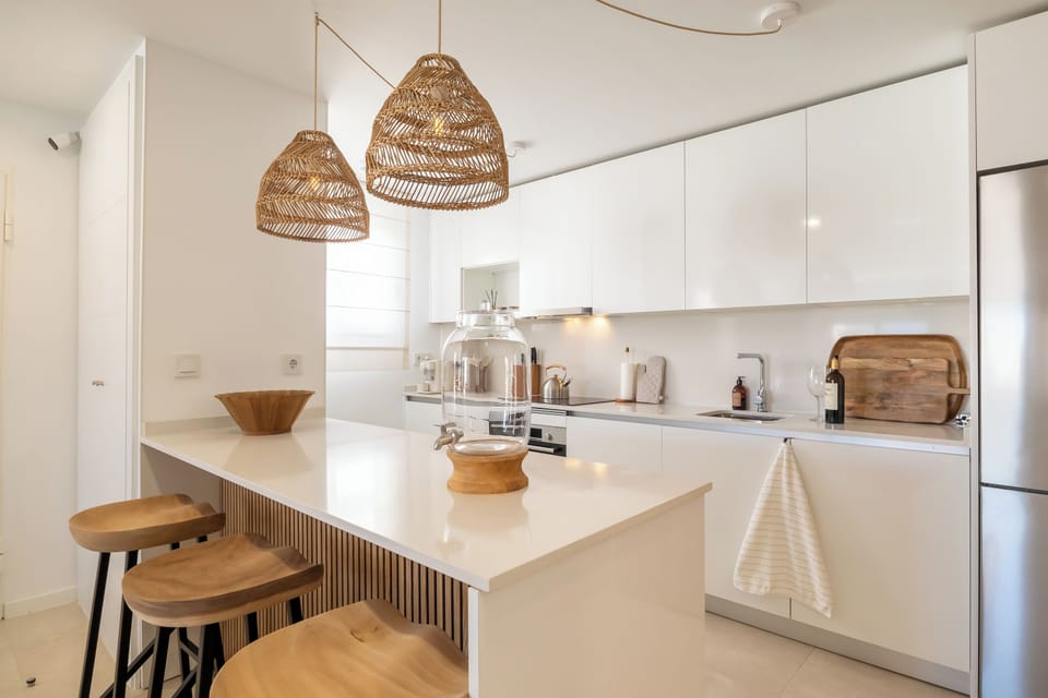 Kitchen and dining area