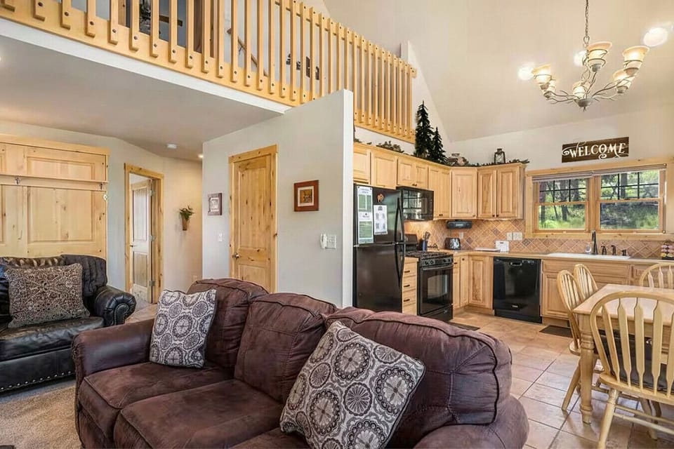 Kitchen and Living Room