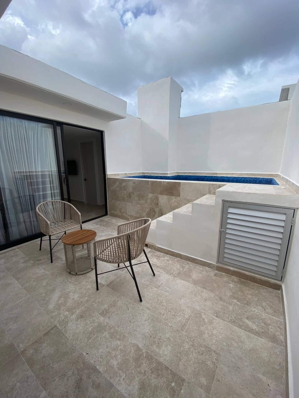 Apartment, 2 Bedrooms, Smoking, Private Pool | Terrace/patio