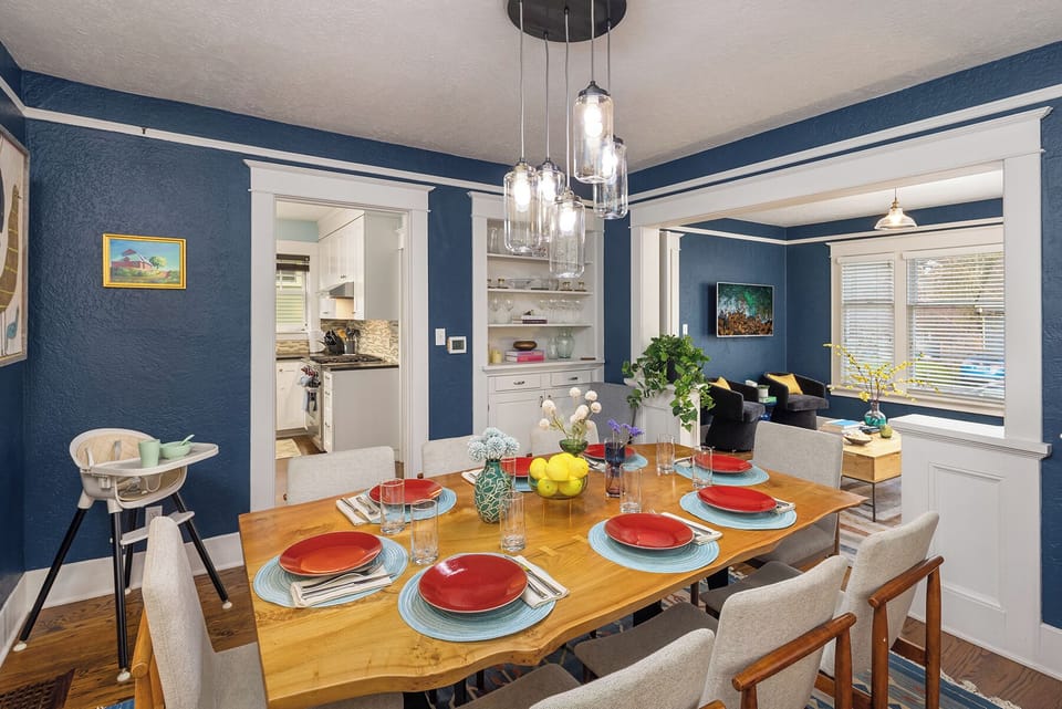 A table set for togetherness, where every bite comes with a side of love. 