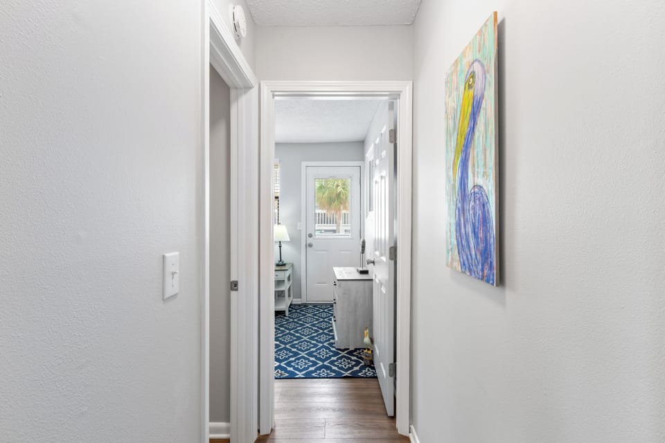 Hallway to bedroom
