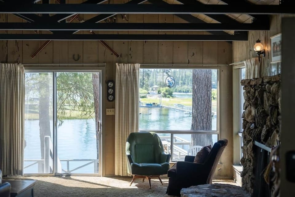 We sit right on the lake!