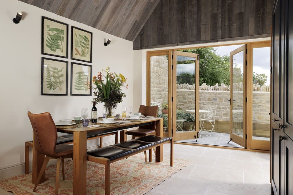 Corner House Dining Area- StayCotswold