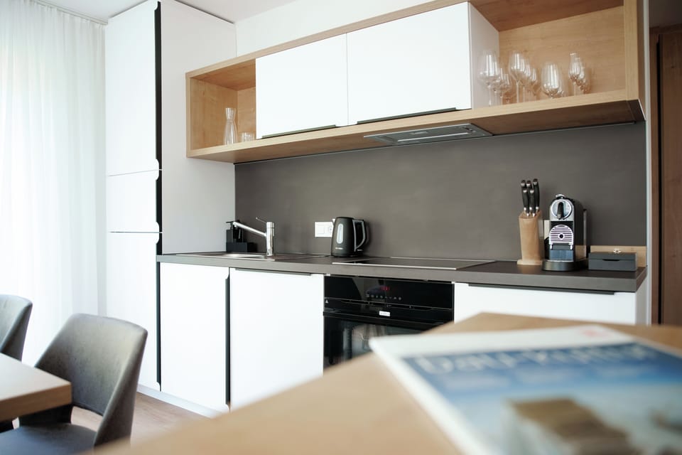 Alpenstolz 4.07 | Private kitchen | Fridge, microwave, oven, stovetop