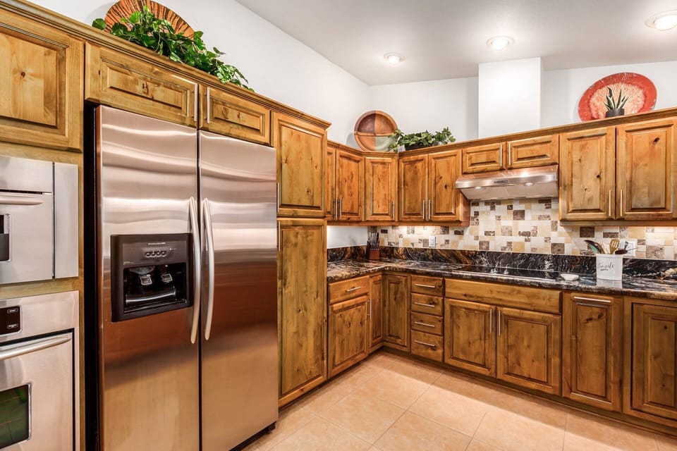 Your chef will love working in this modern kitchen.