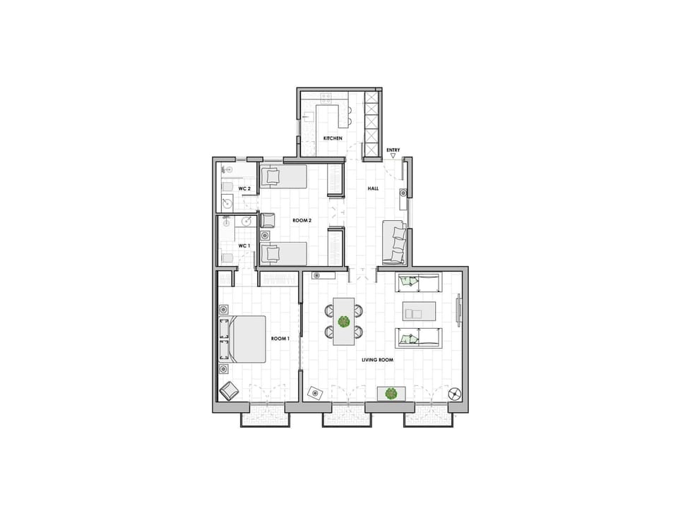 House | 2 bedrooms