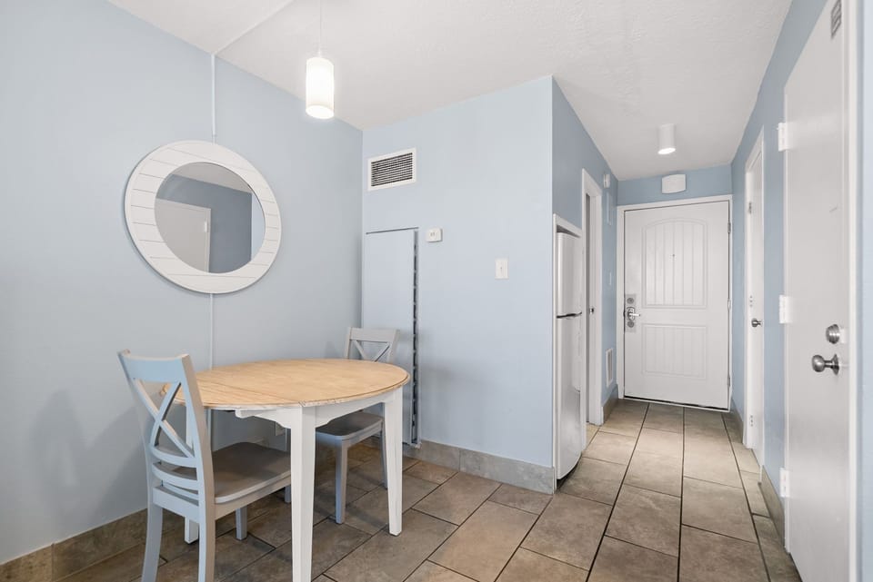 Dining table and enterence