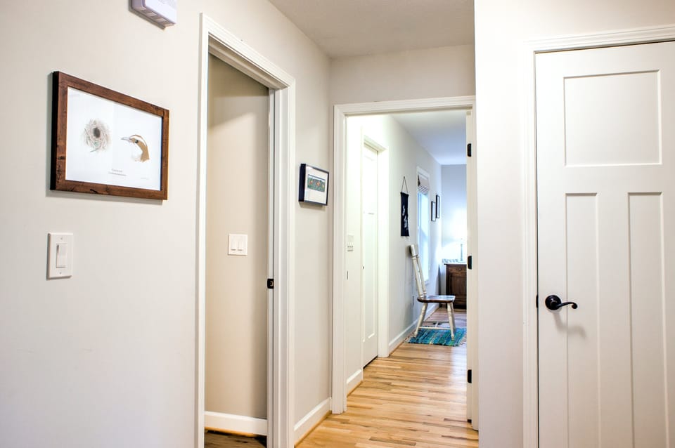 Local Artwork throughout house