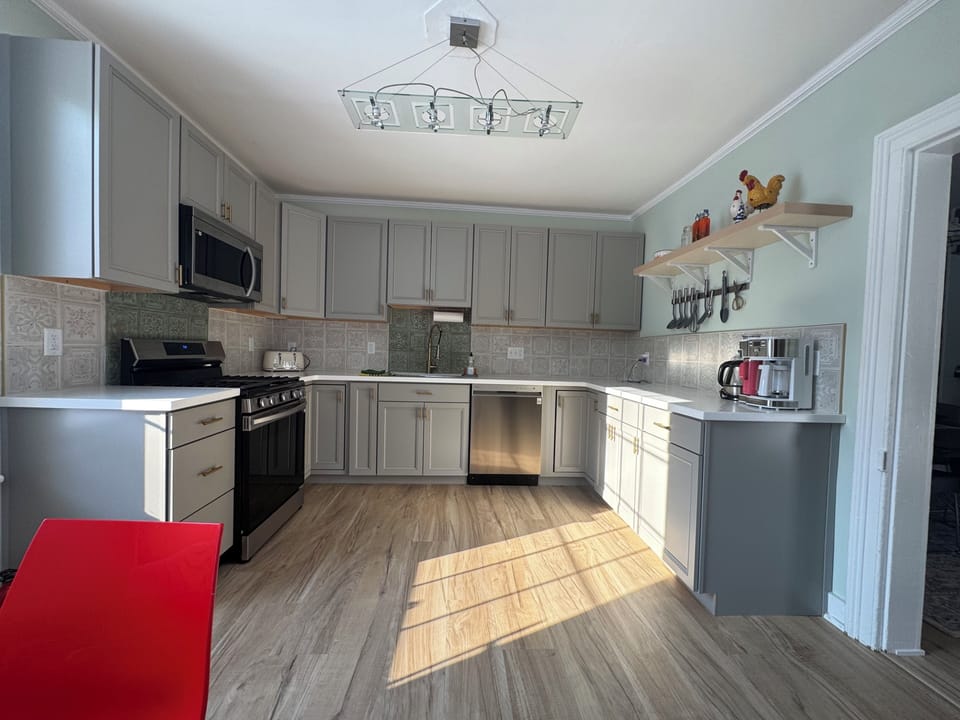 Fully equipped kitchen