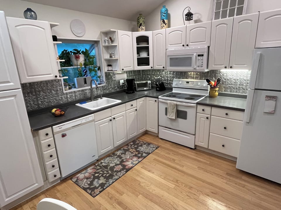 Kitchen is fully equipped with everything you need!