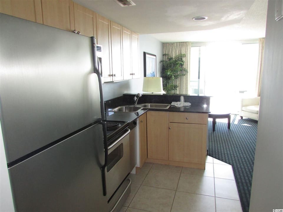 Fully equipped kitchen for all your cooking needs.