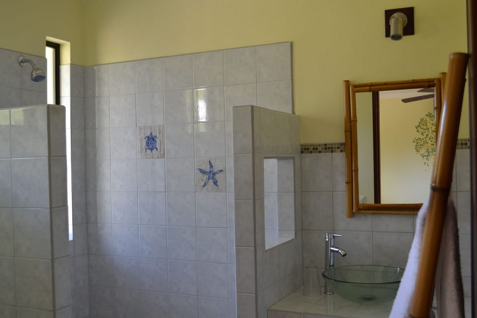 Premium Studio, Pool View | Bathroom | Shower, free toiletries, towels
