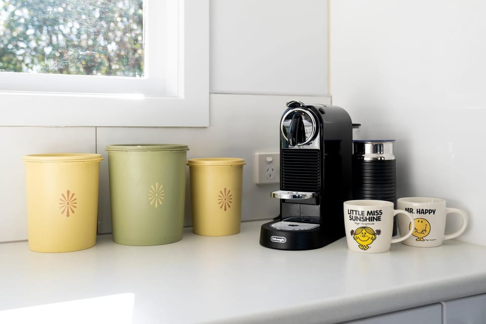 A coffee machine provided for your special day