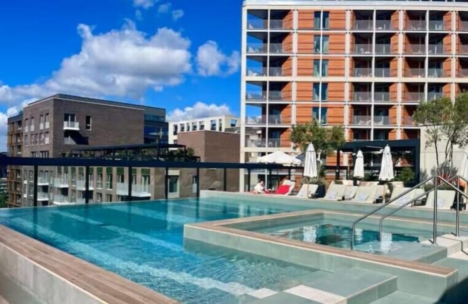 Rooftop pool