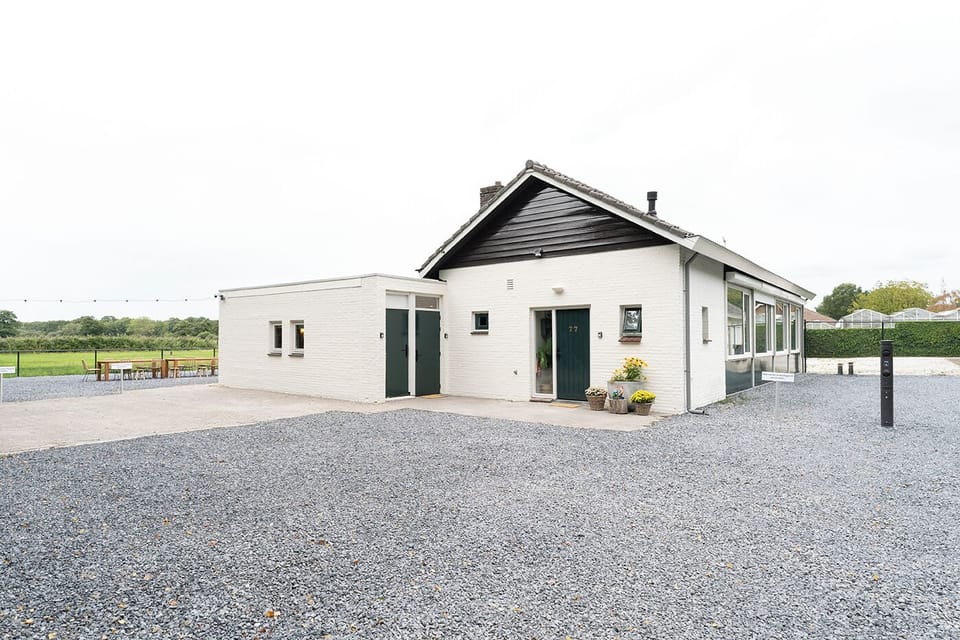 Spacious and practical outdoor setting.