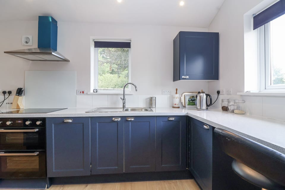 Fridge, microwave, dishwasher, toaster