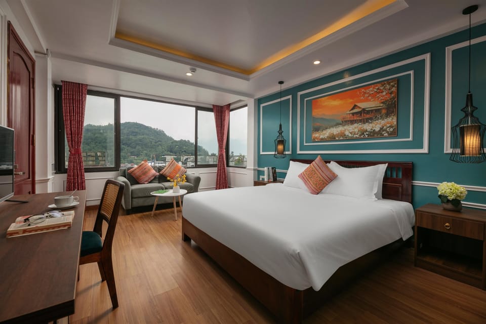 Junior Double Room, Mountain View | Premium bedding, memory foam beds, minibar, desk