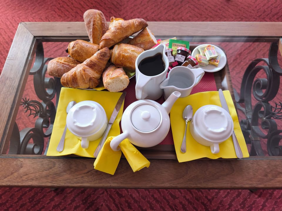 Daily continental breakfast for a fee