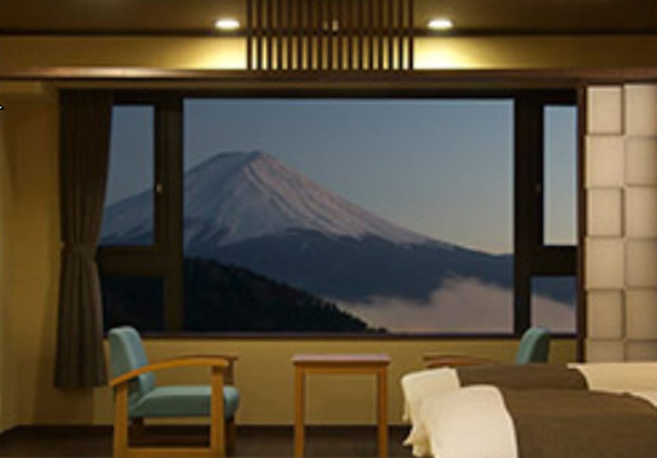 Modern Japanese Western Room with Mt. Fuji view (Child under 12 years old cannot be accommodated) | Balcony view