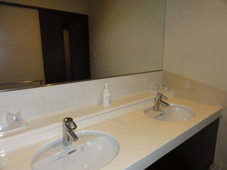 Modern Japanese Western Room with Mt. Fuji view (Child under 12 years old cannot be accommodated) | Bathroom sink