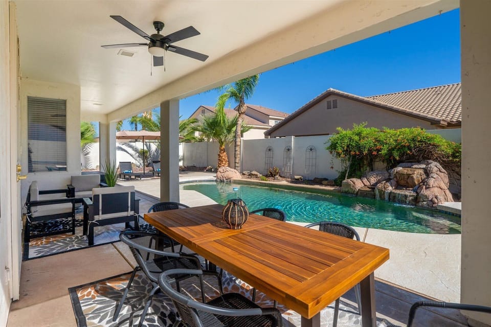 Eat and Relax by the pool! 