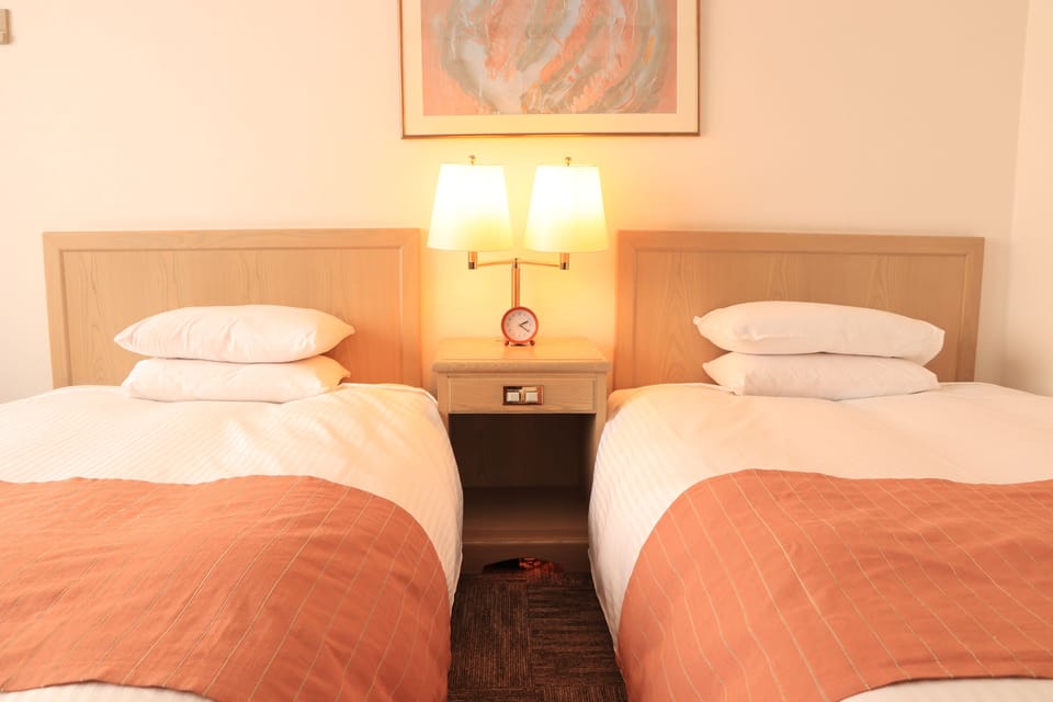 Deluxe Twin Room | In-room safe, desk, iron/ironing board, free WiFi