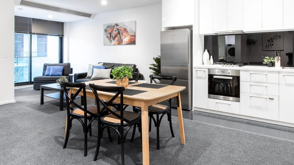 Spacious dining and kitchen area made for effortless entertaining.