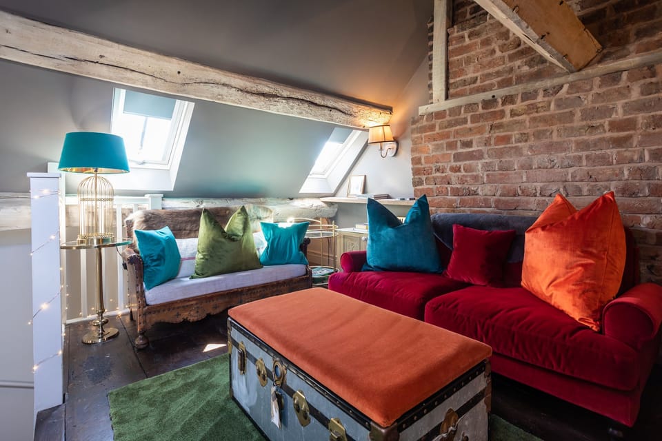 The Lounge Area of The Cocktail Lounge Bedroom Suite