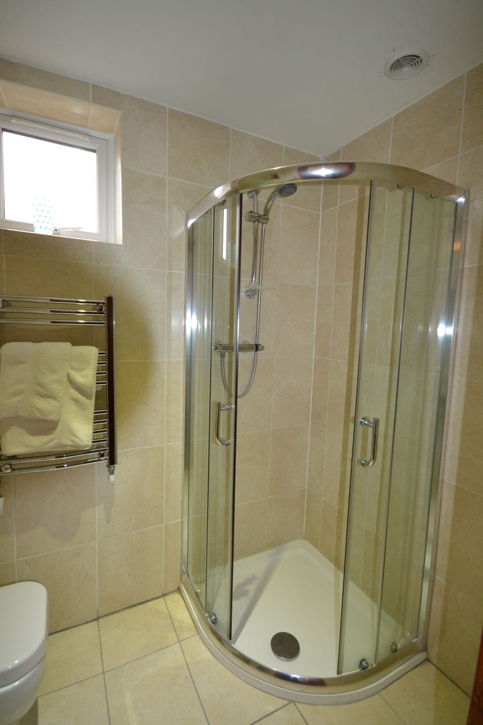 Single Room | Bathroom | Hair dryer, towels