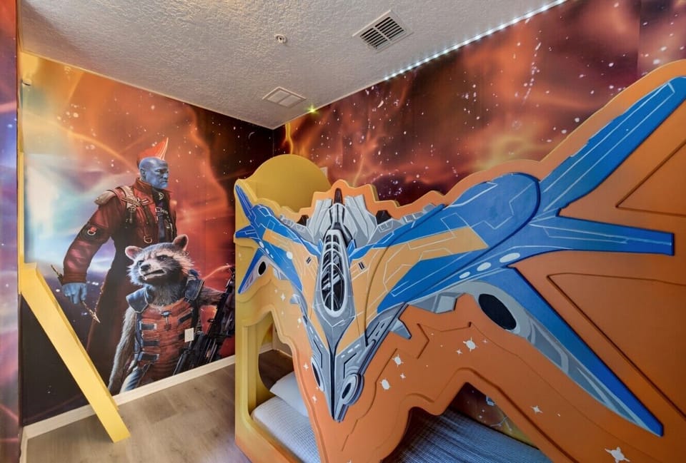 Spaceship bunk feature