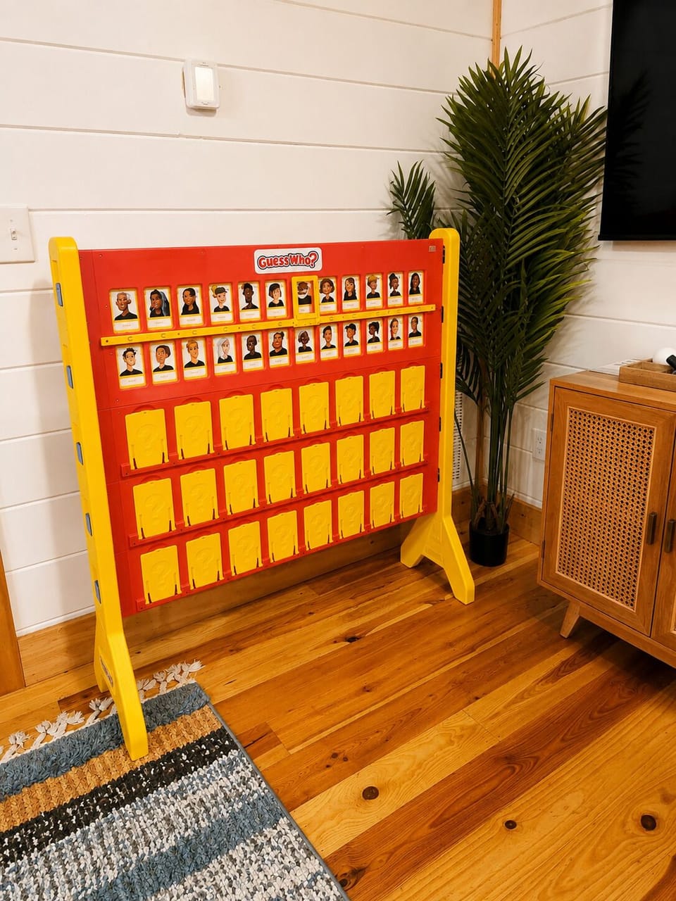 Step away from the screens and enjoy quality time with our oversized Guess Who!